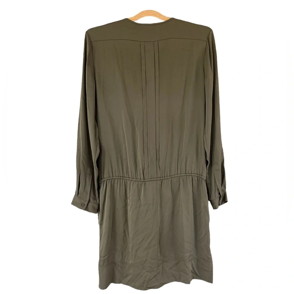 Diane von Furstenberg Francesca Silk Shirt Dress size 10 - Picture 5 of 6